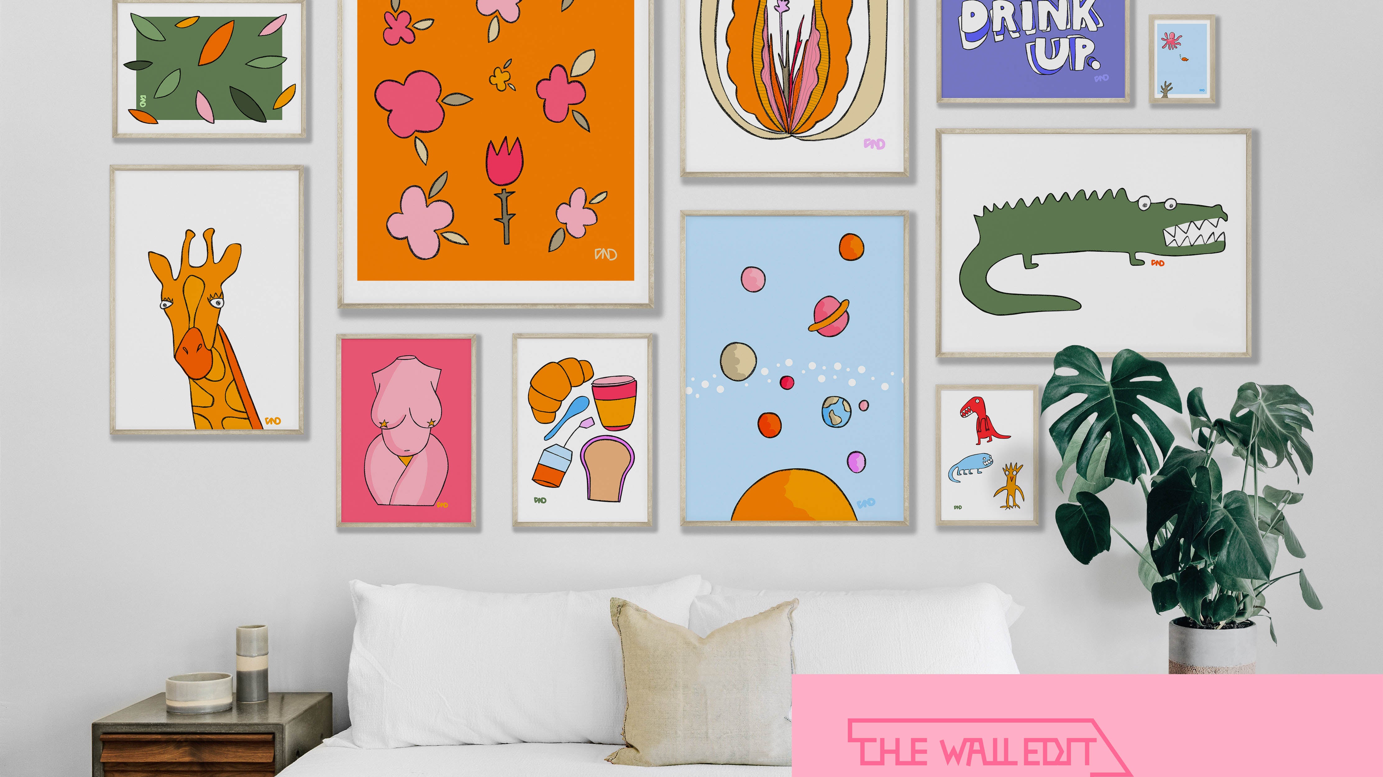 An introduction to THE WALL EDIT by Freya Niamh Design