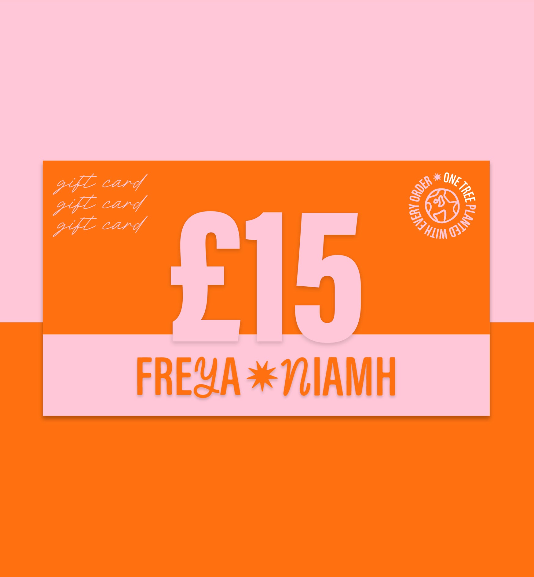 art gift card for £25 from Freya Niamh