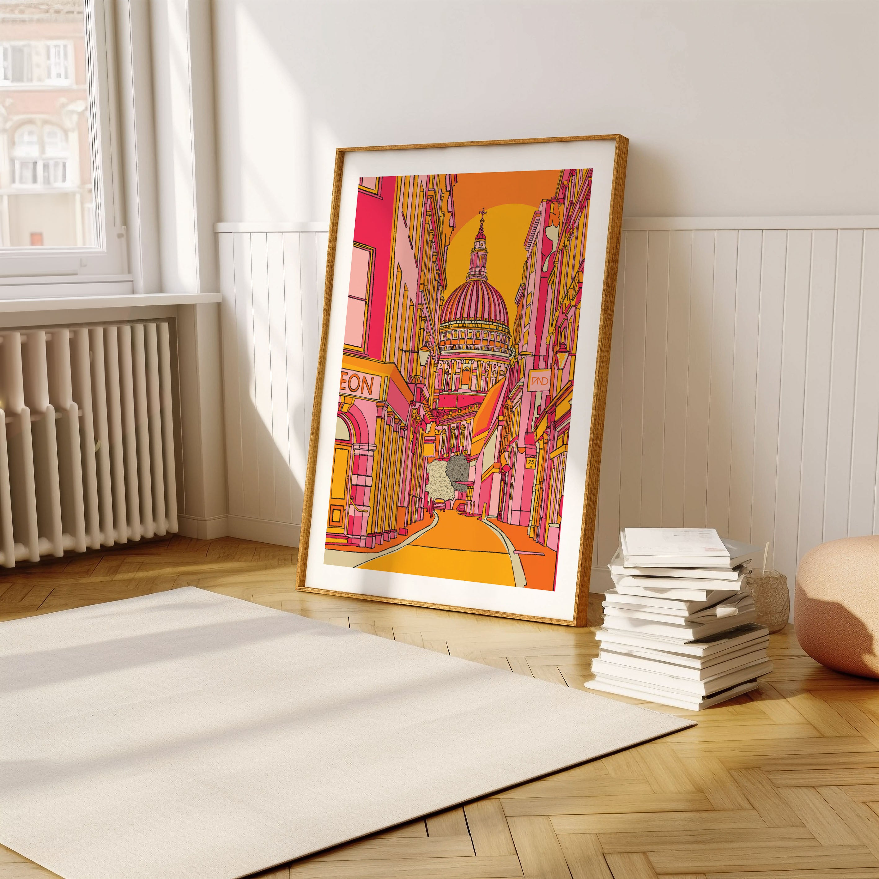 st pauls London art print
