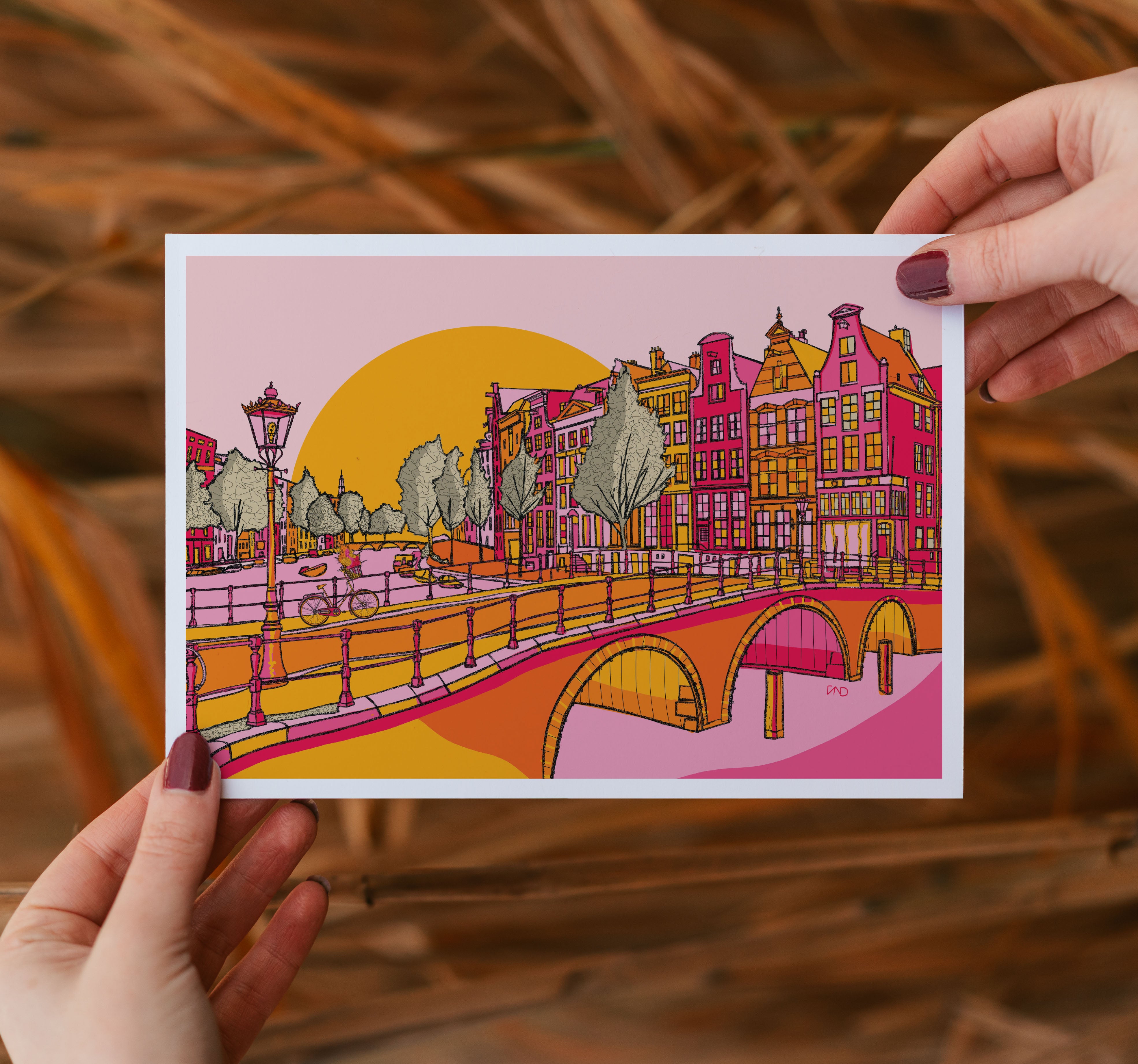 colourful wall art, Amsterdam art