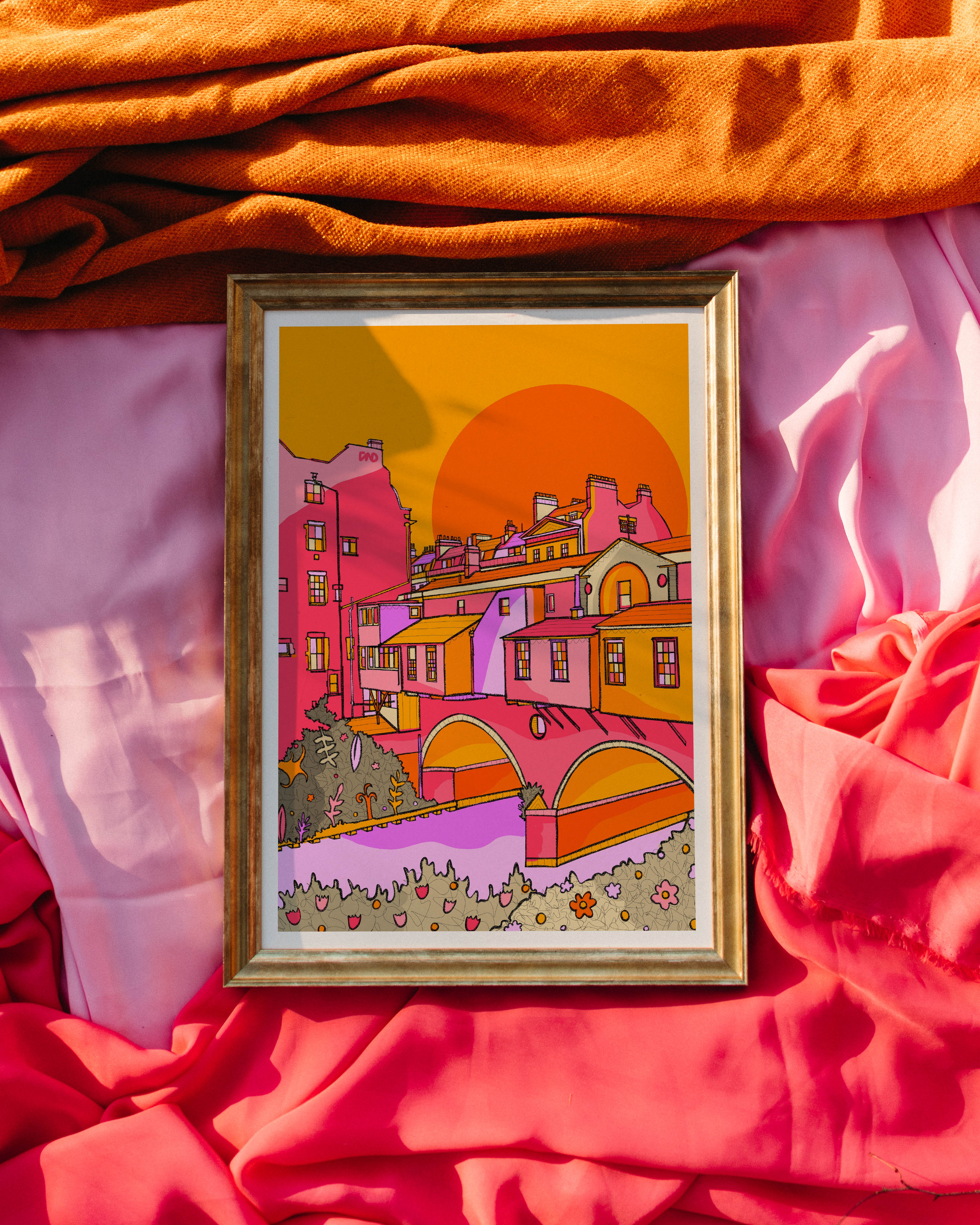 bath art print