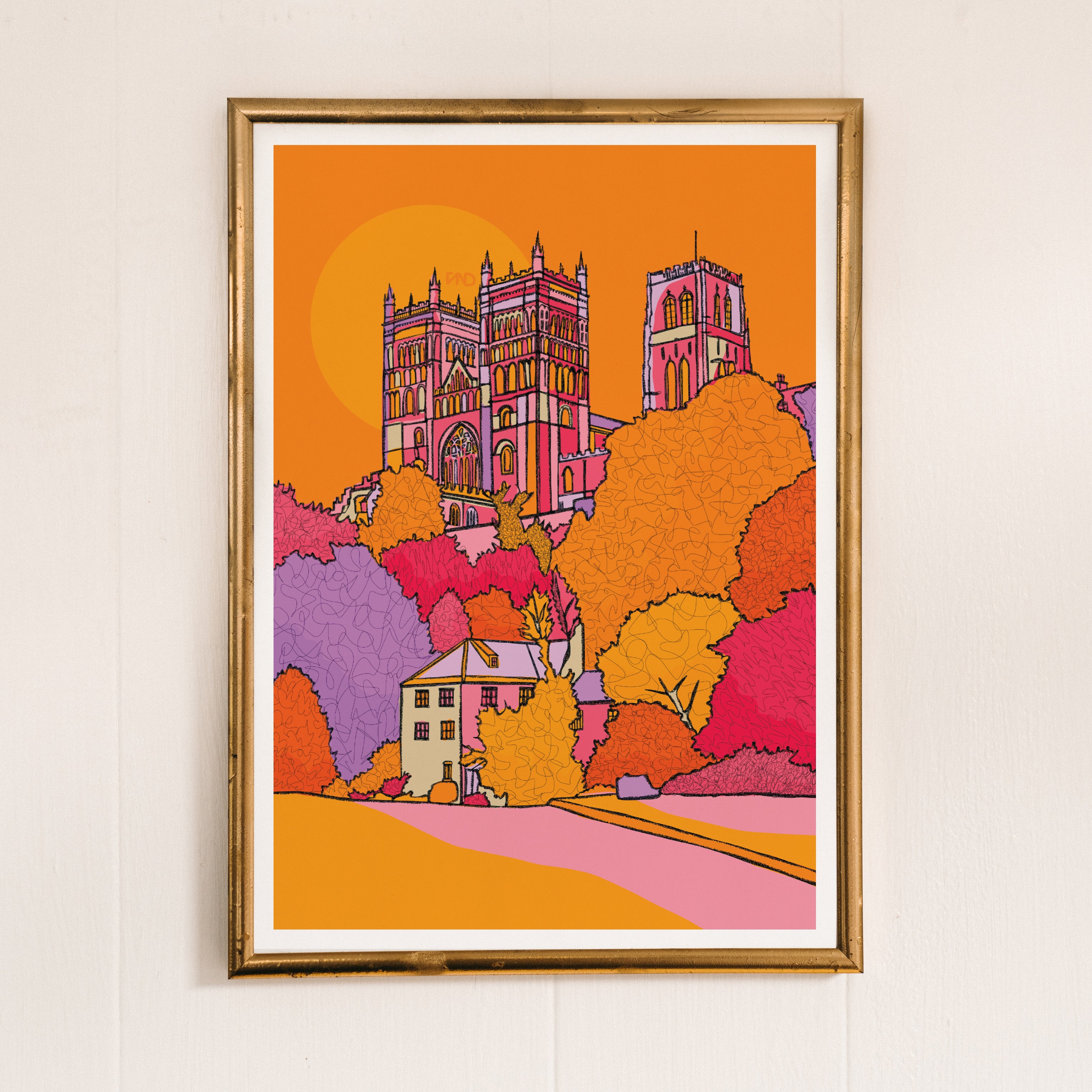 durham art print