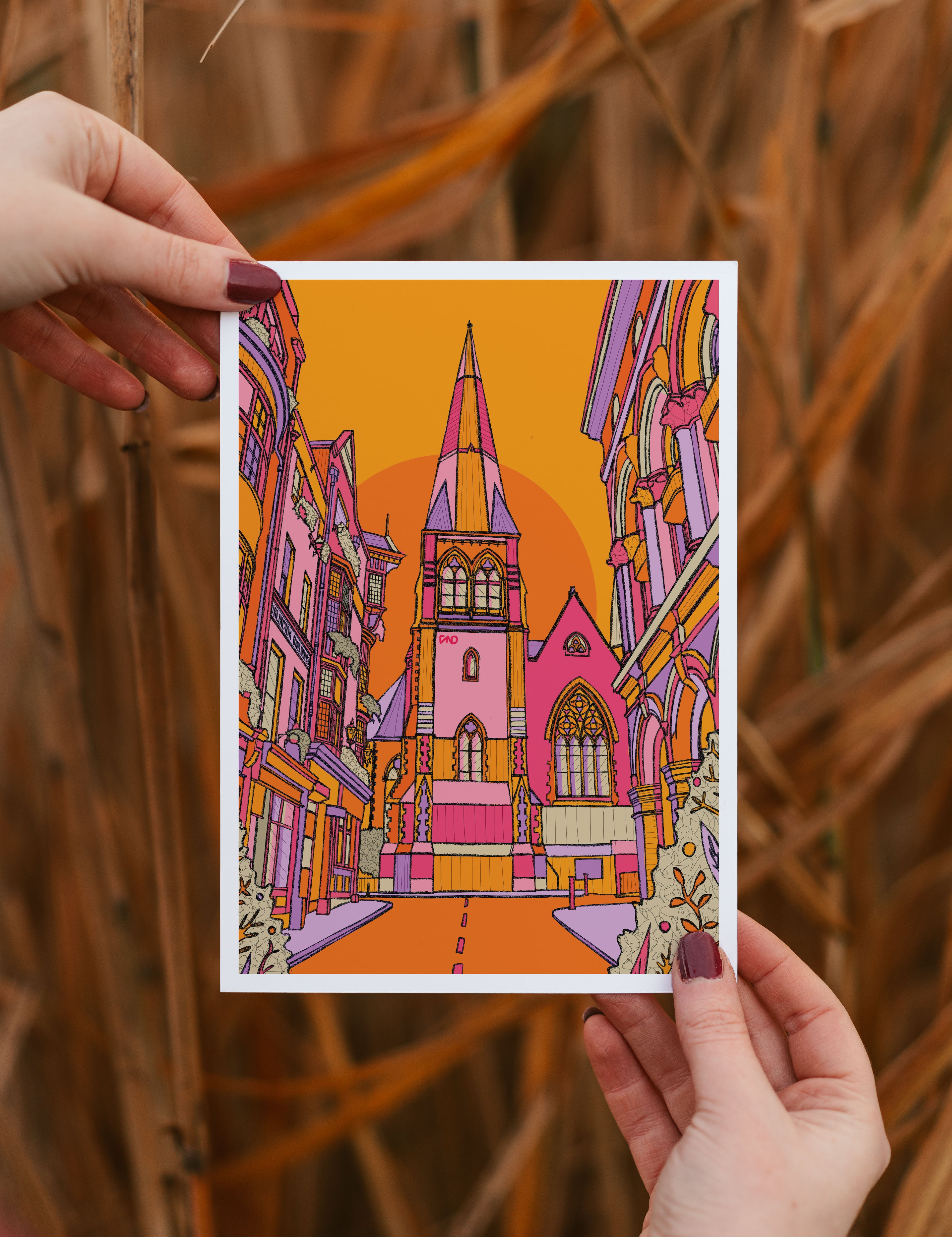 dublin art print