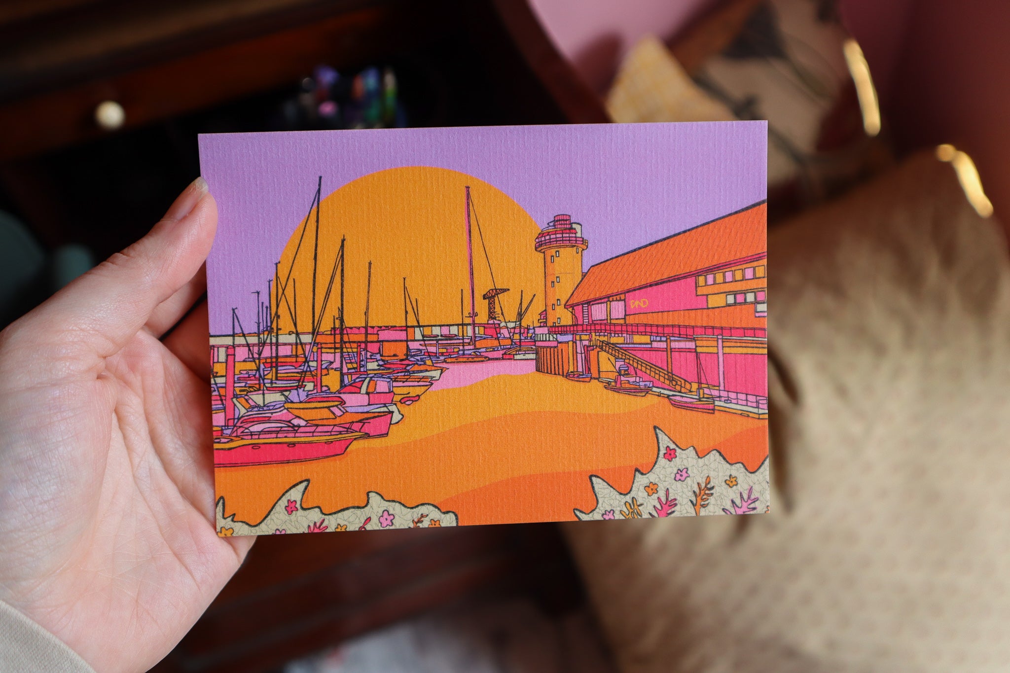 falmouth cornwall postcard