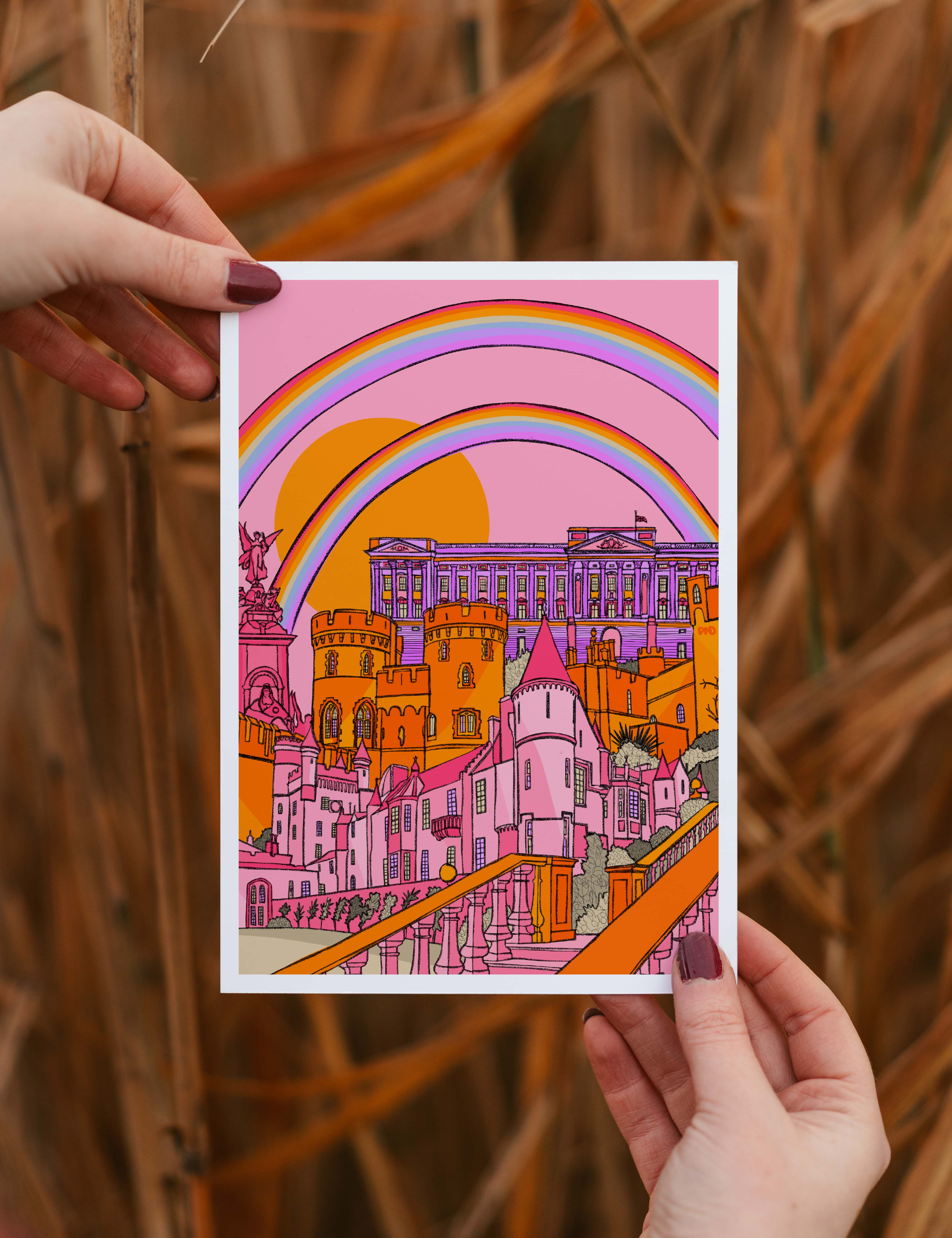 god save the queen print