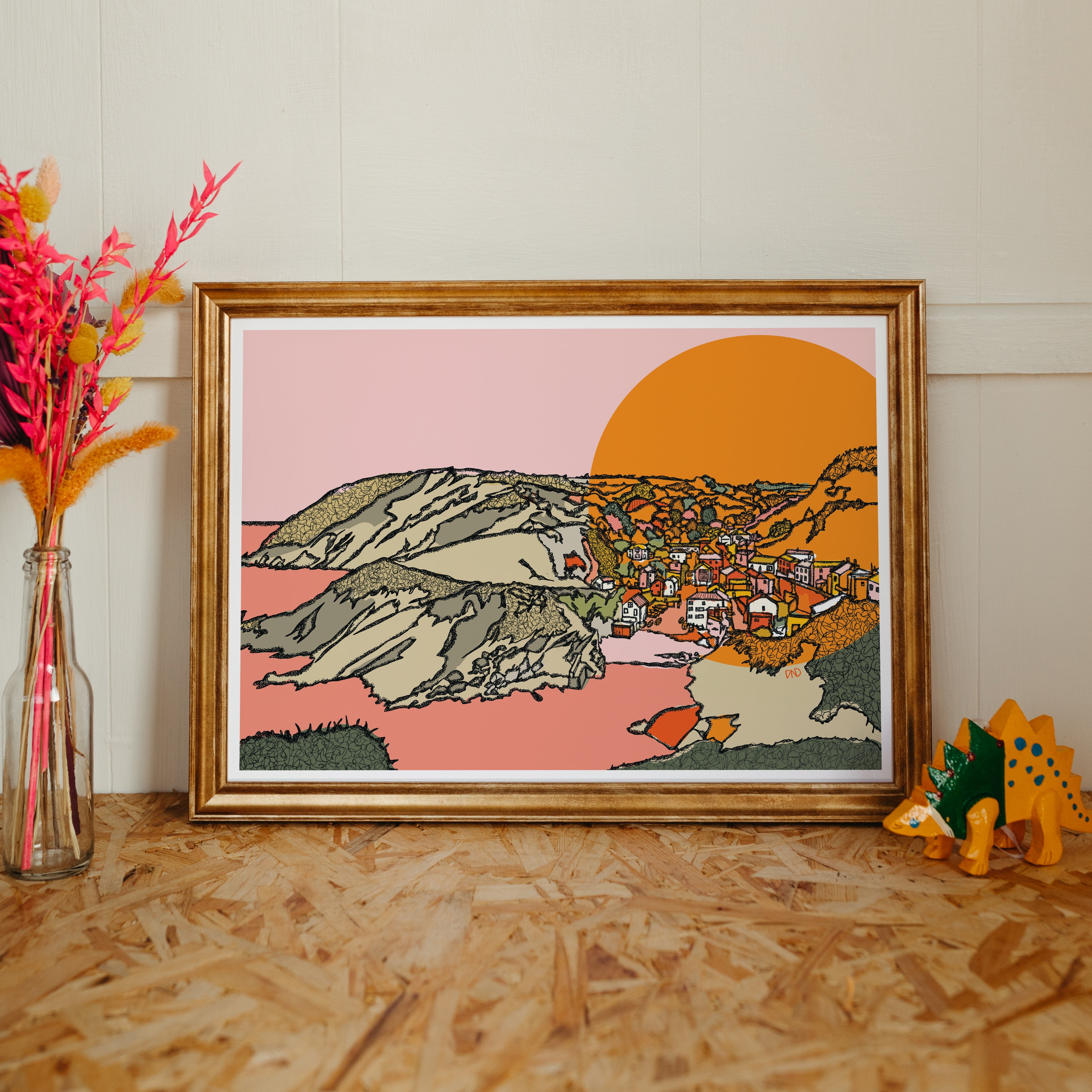 cornish cove wall art