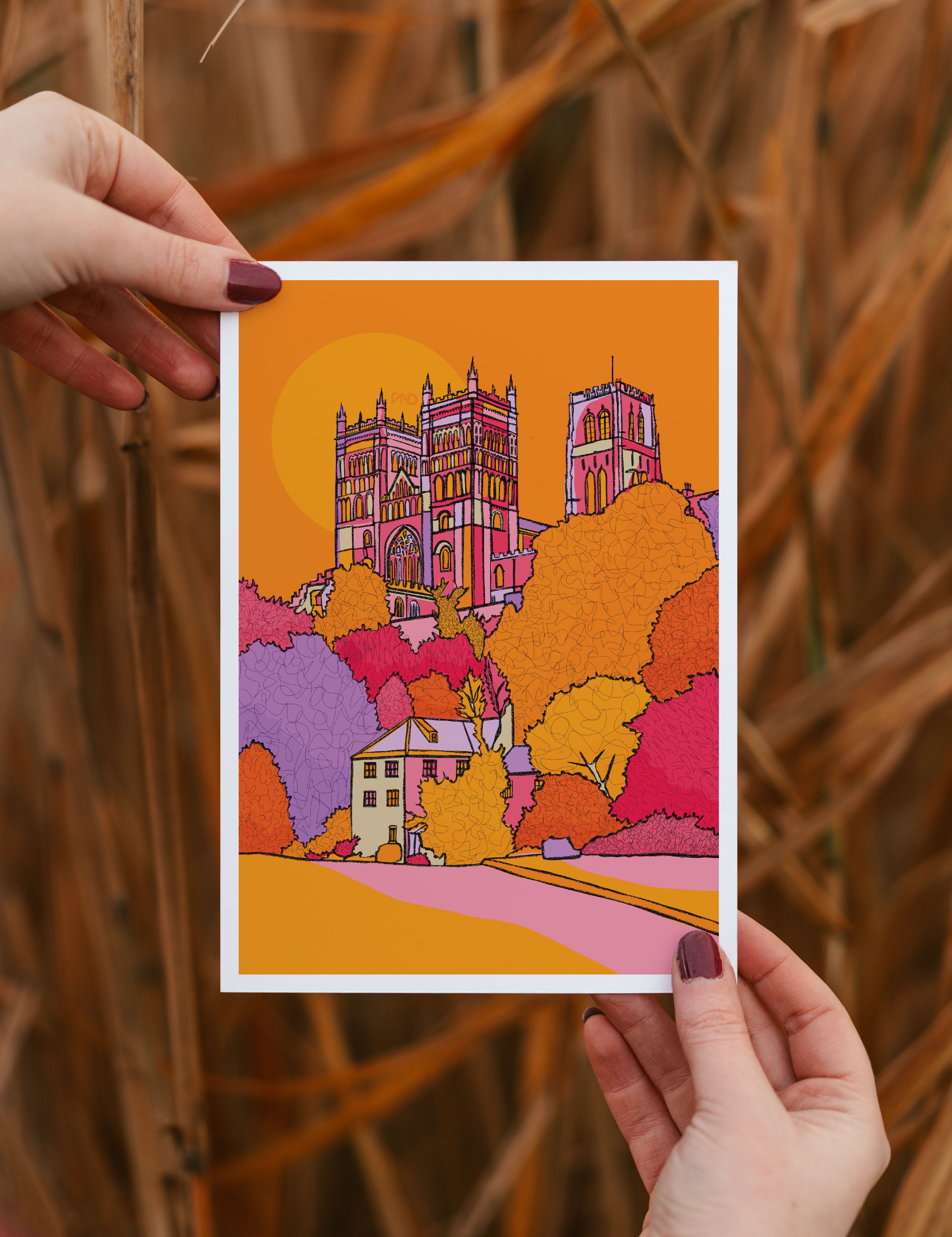 durham art print