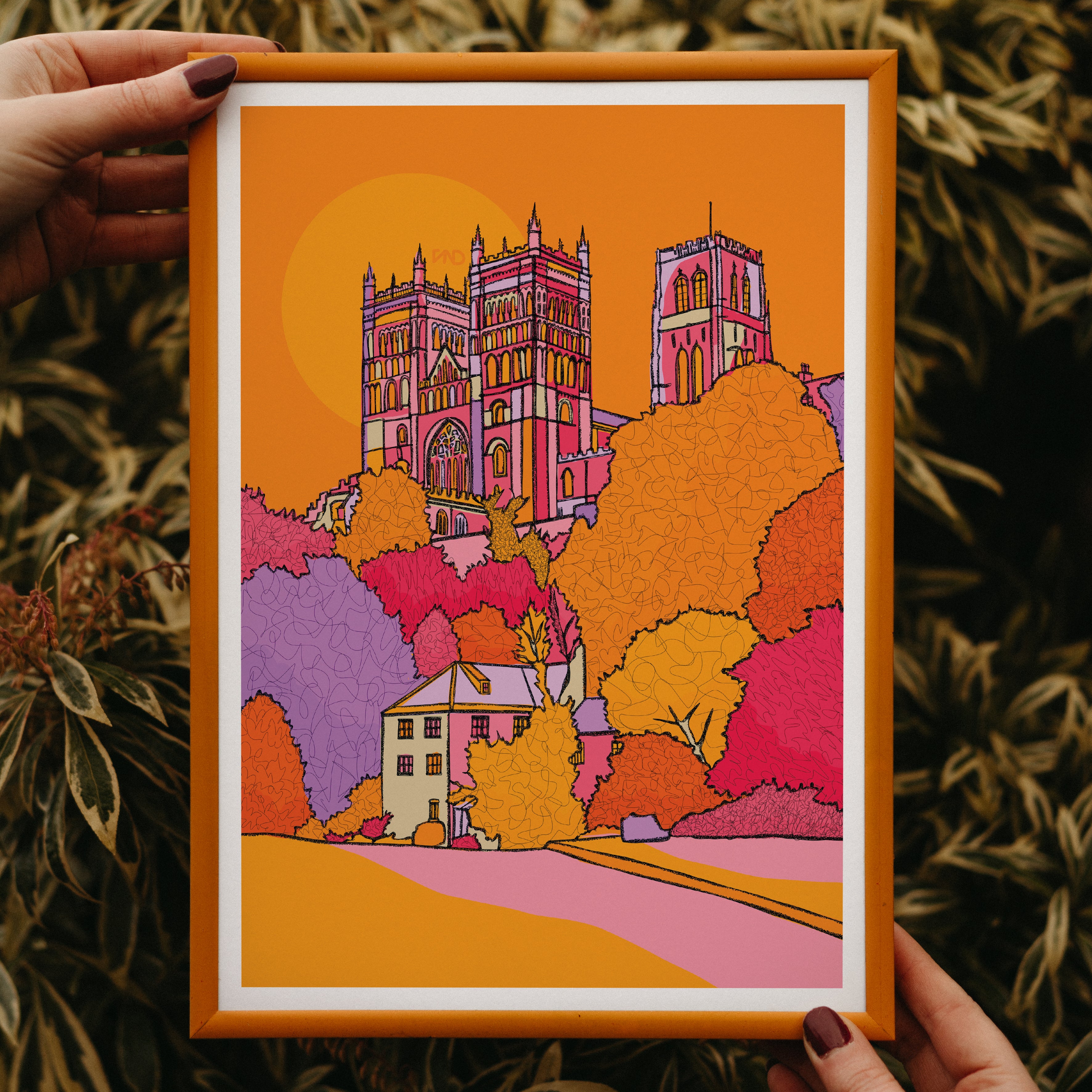durham art print