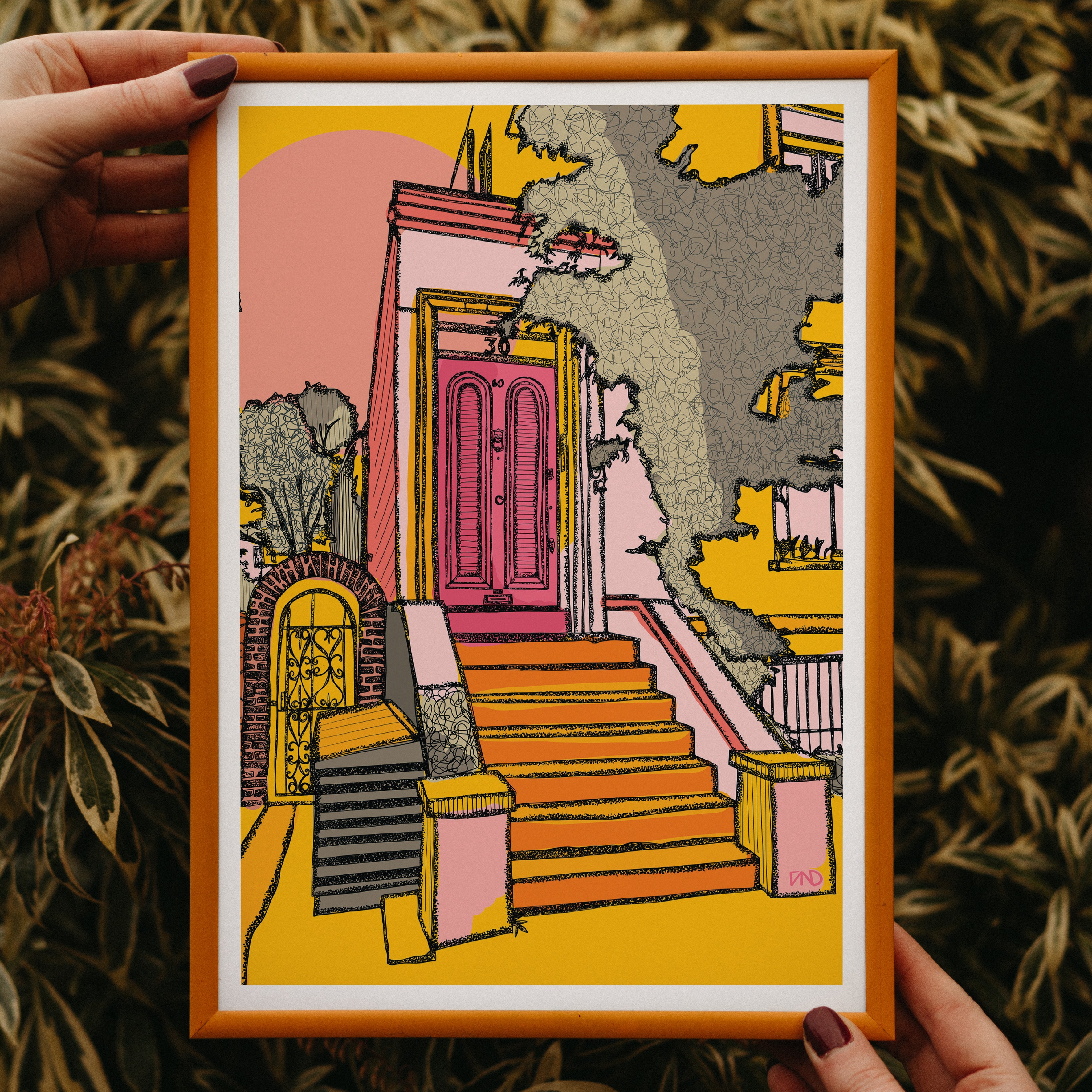 kensington london art print