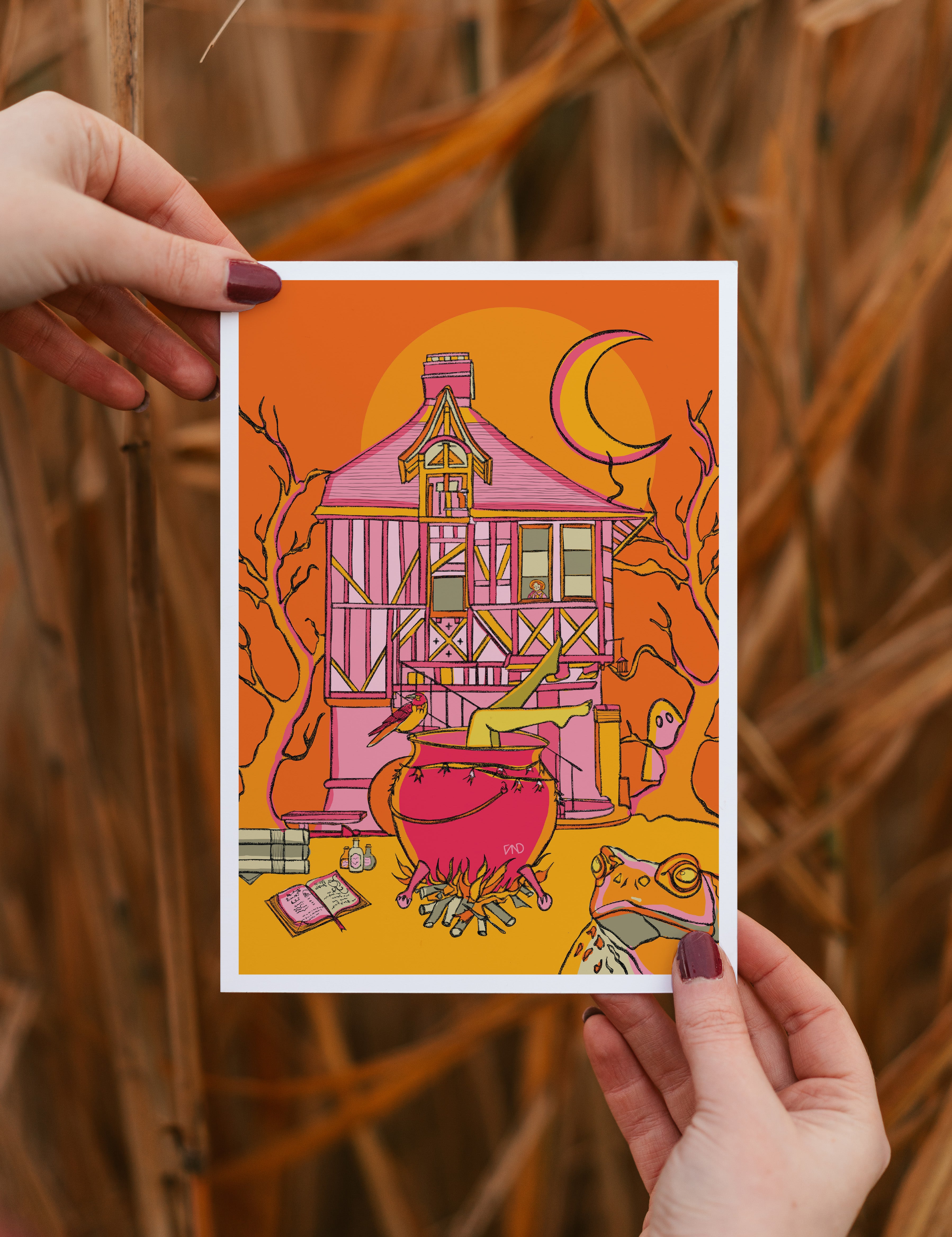 Halloween art print