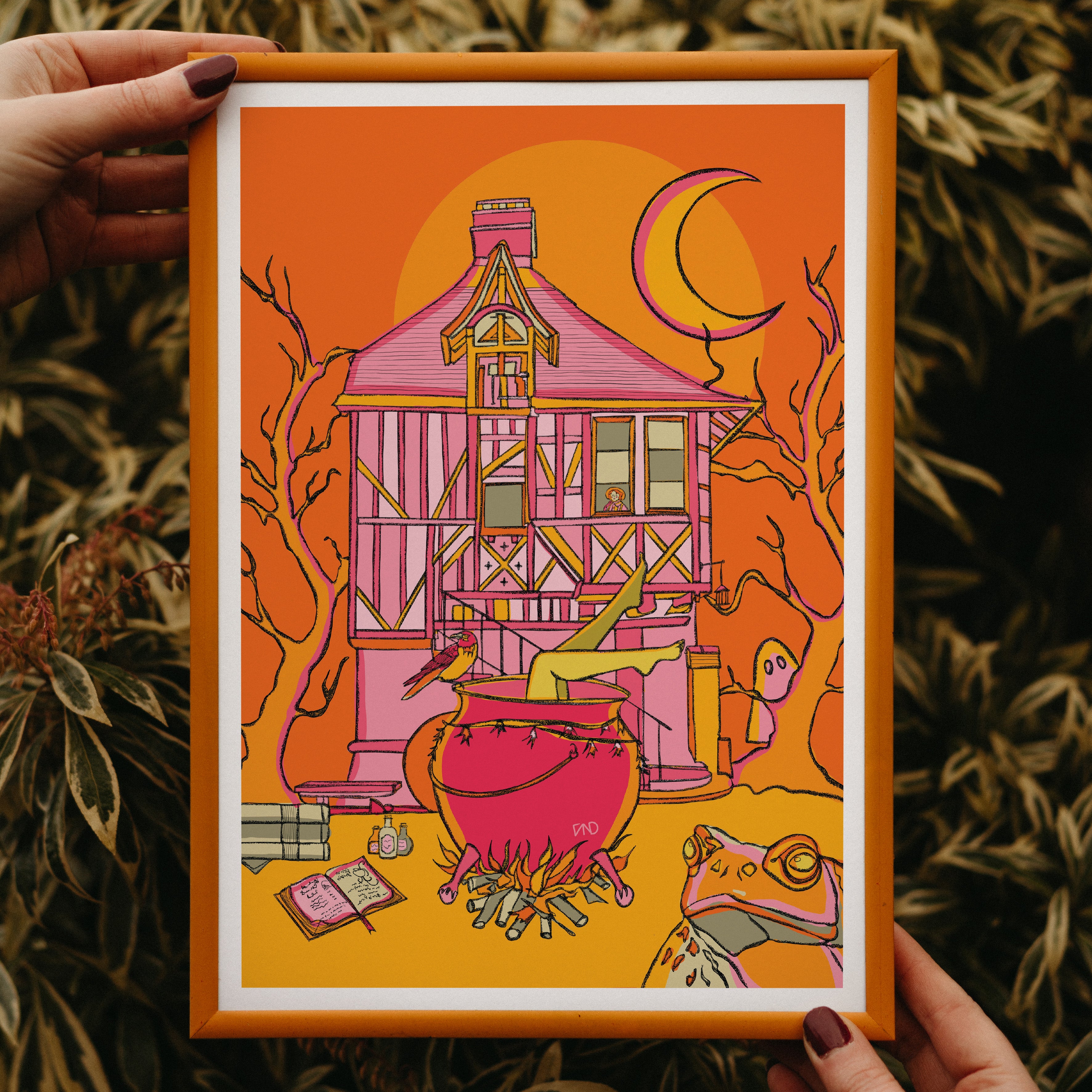 Halloween art print