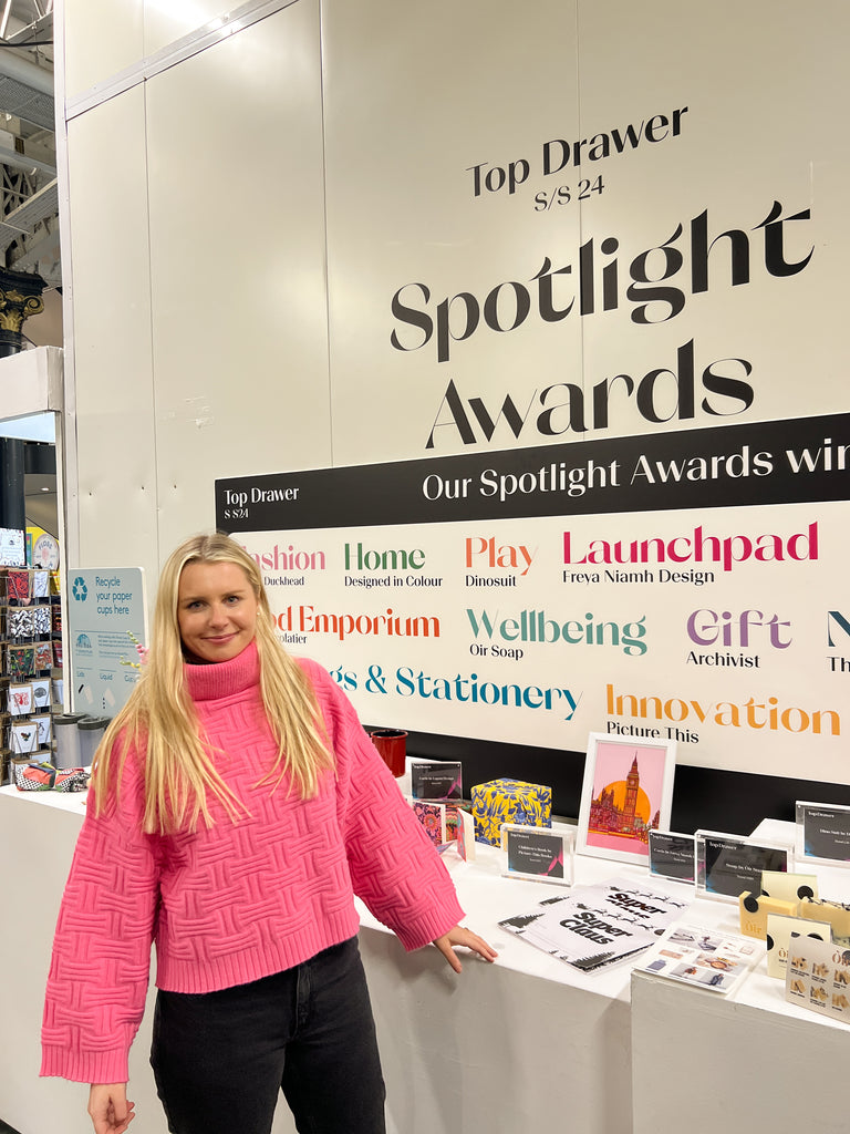 I Won An Award At My First Ever Trade Show: TOP DRAWER S/S!