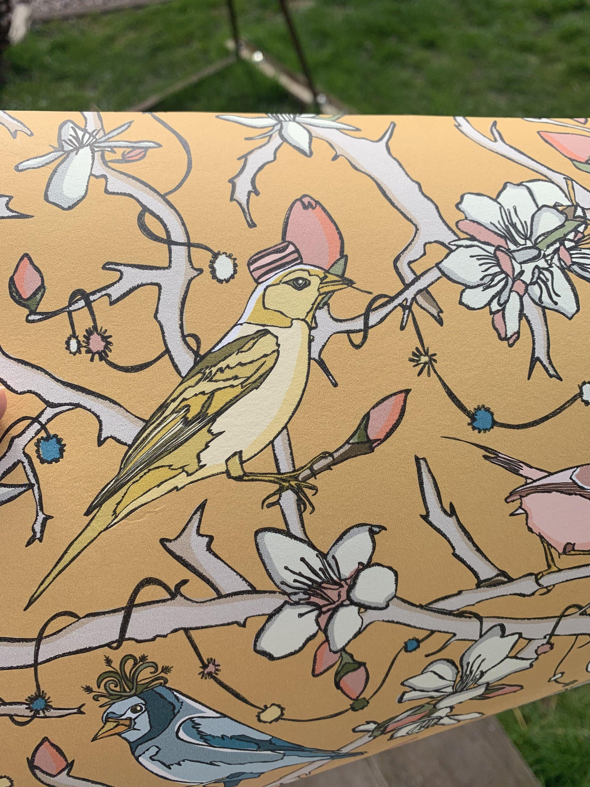 Behind The Scenes Of My First Wallpaper And Fabric Pattern Commission