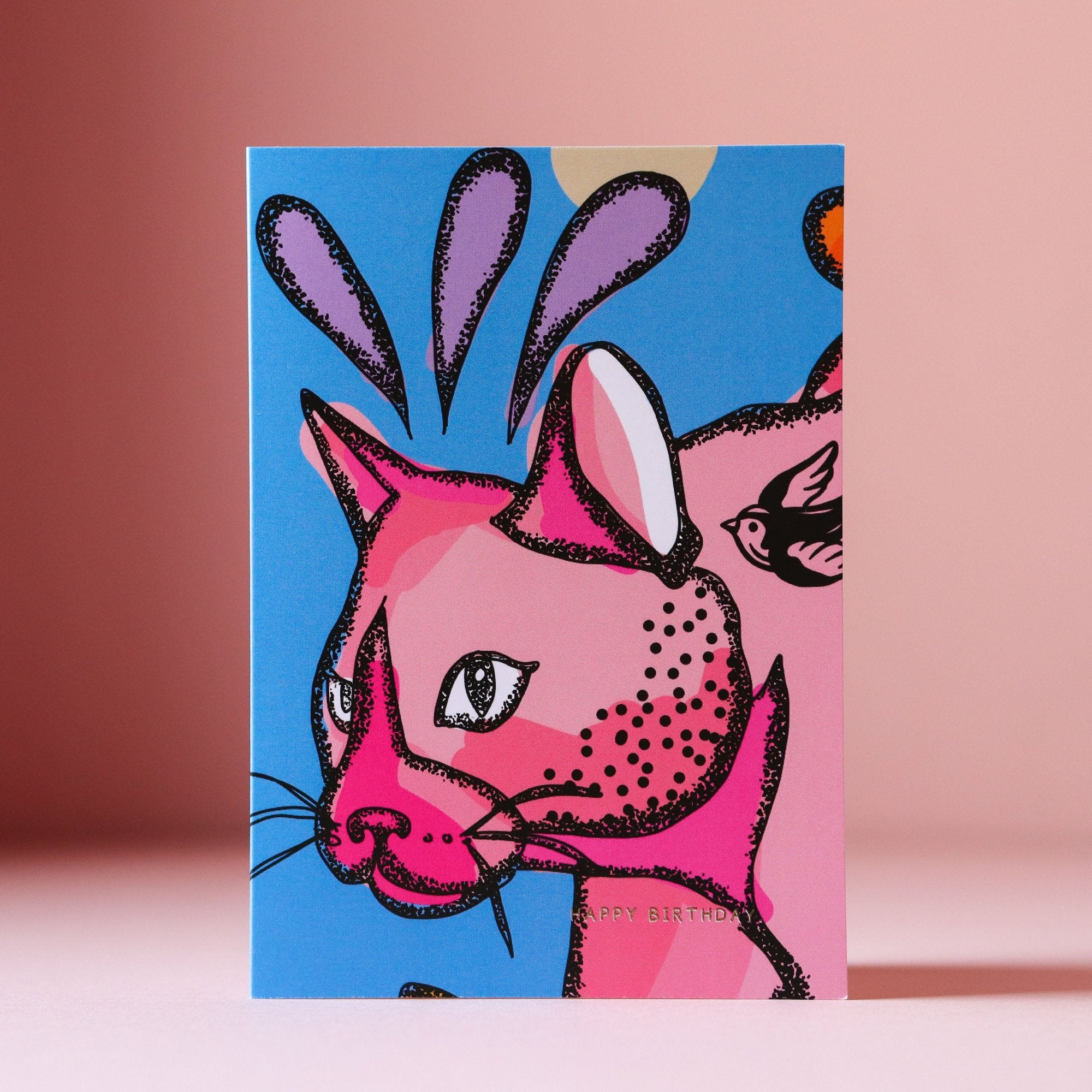 cat lover birthday card