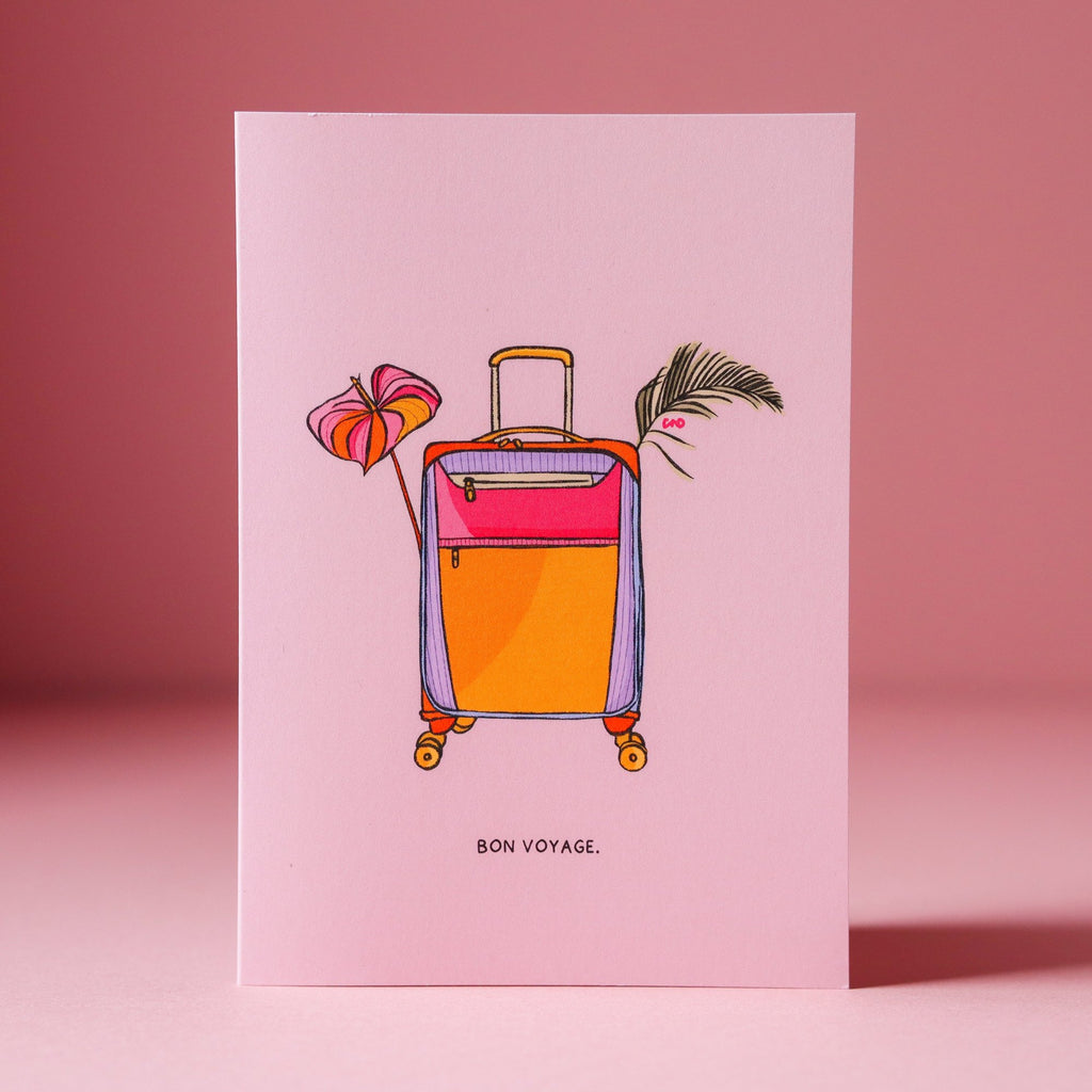 leaving home greeting card