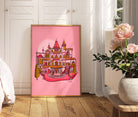 barbie dreamhouse print