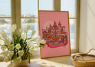 barbie dreamhouse print