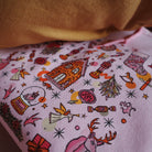 pink christmas hoodie