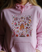 pink christmas hoodie