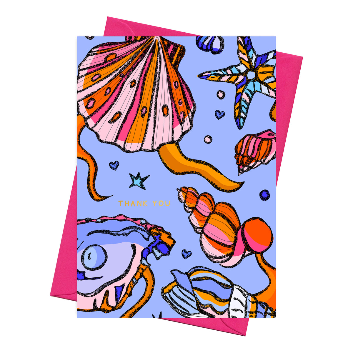 Shell Thank You Card – Freya Niamh