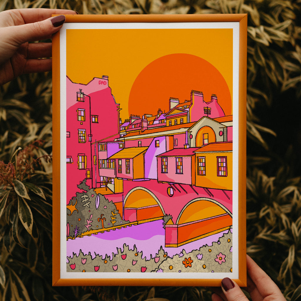 bath art print