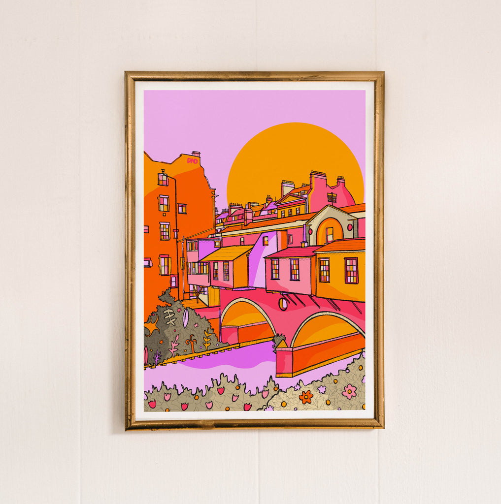 bath art print