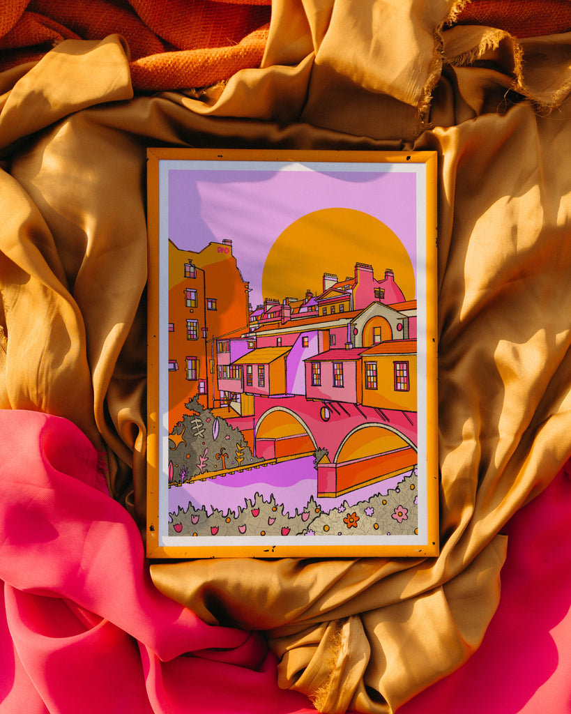 bath art print