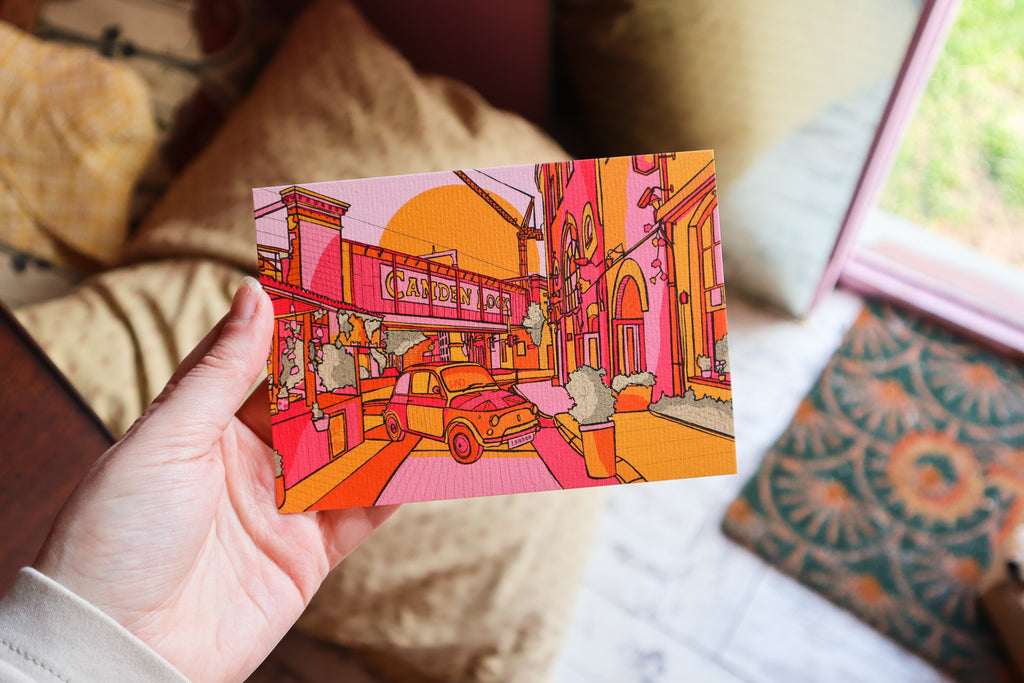 camden lock postcards