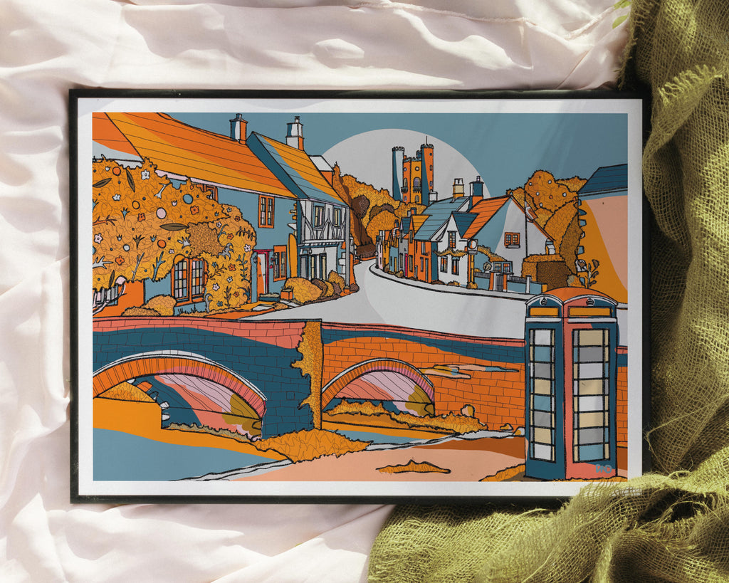 cotswolds art print