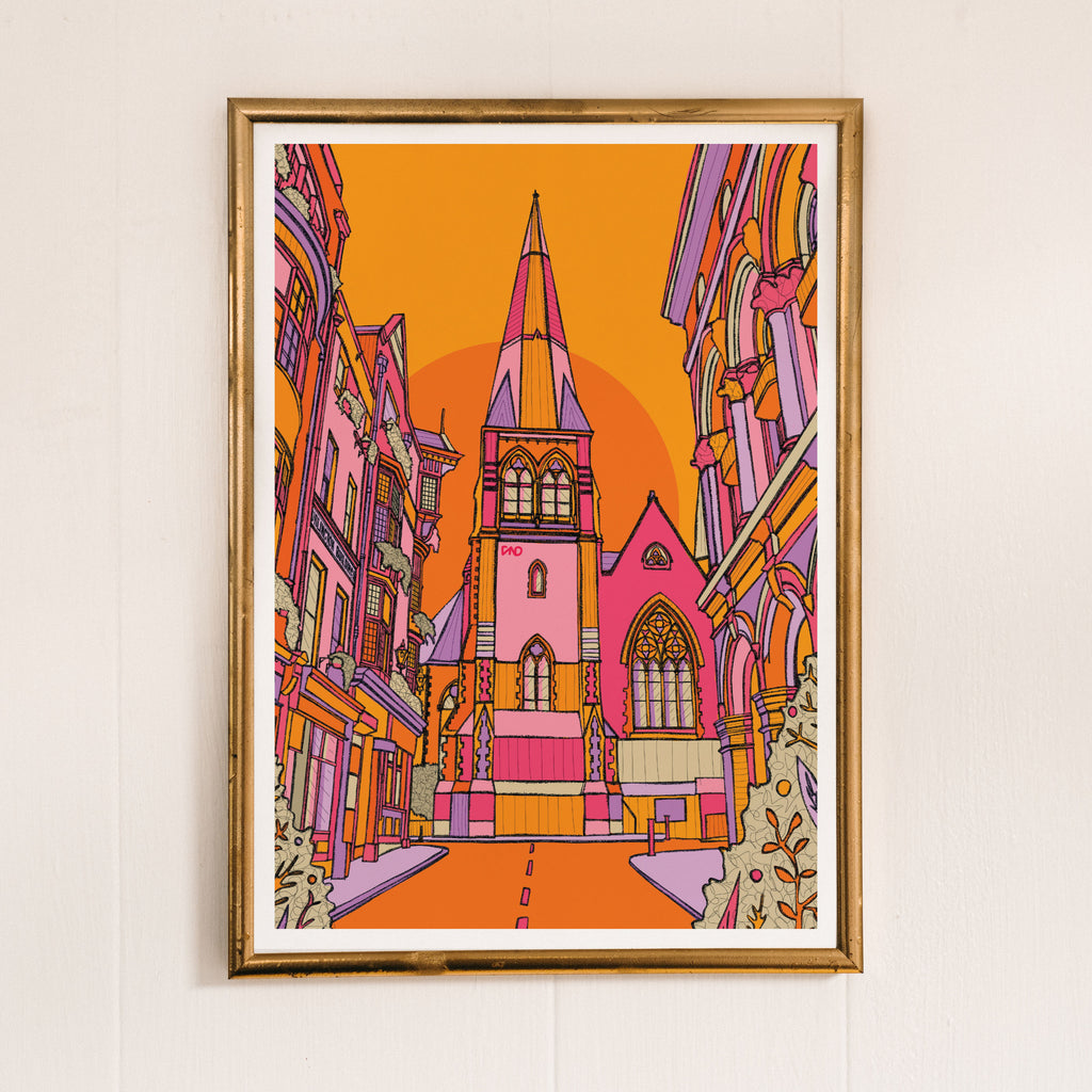 dublin art print