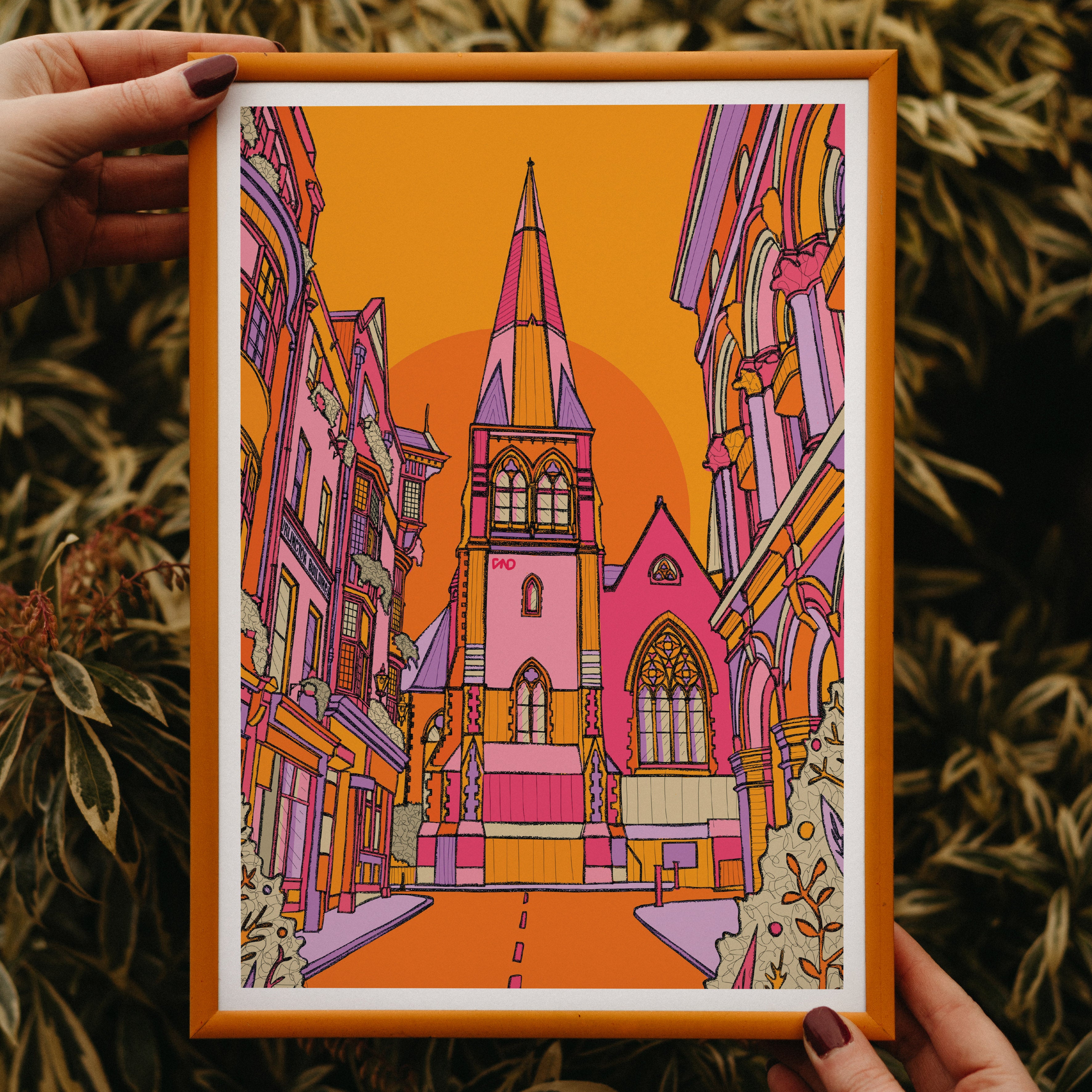 dublin art print