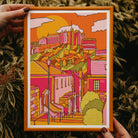edinburgh castle art print