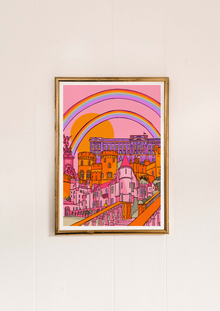god save the queen print