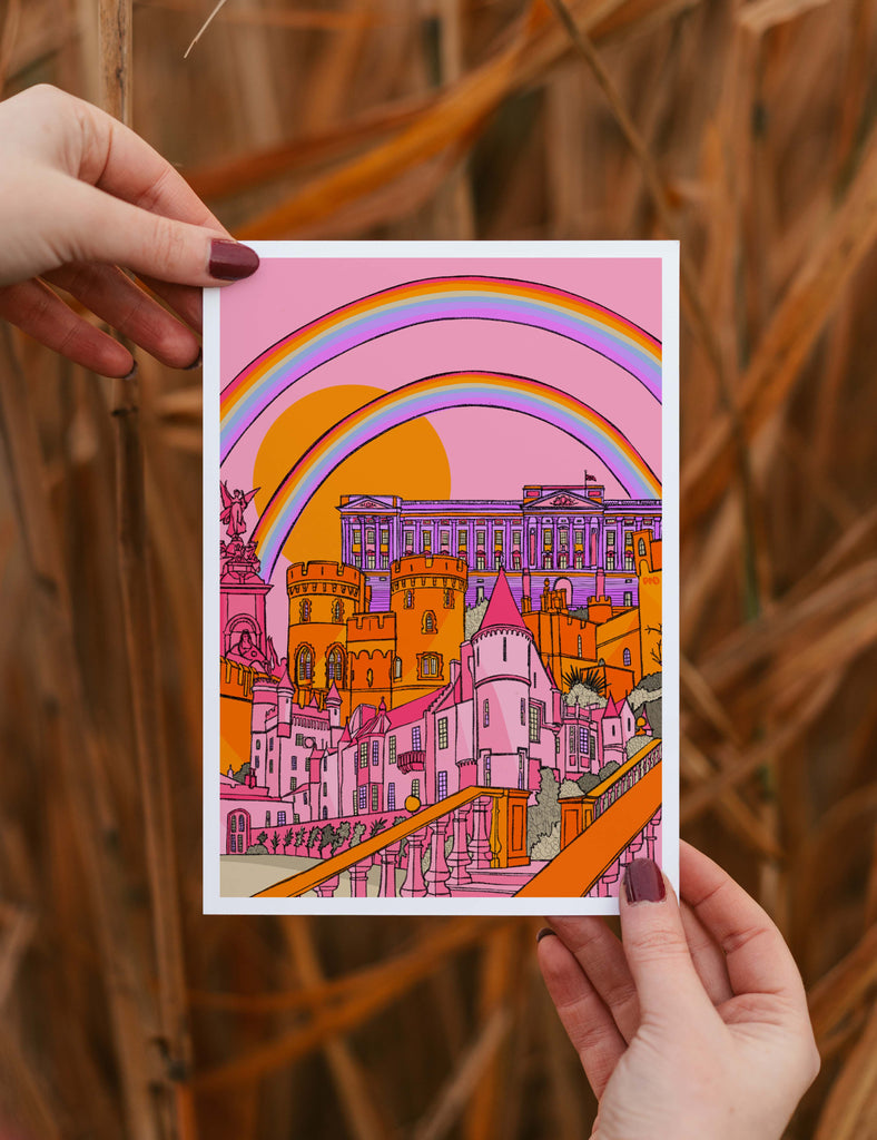 god save the queen print