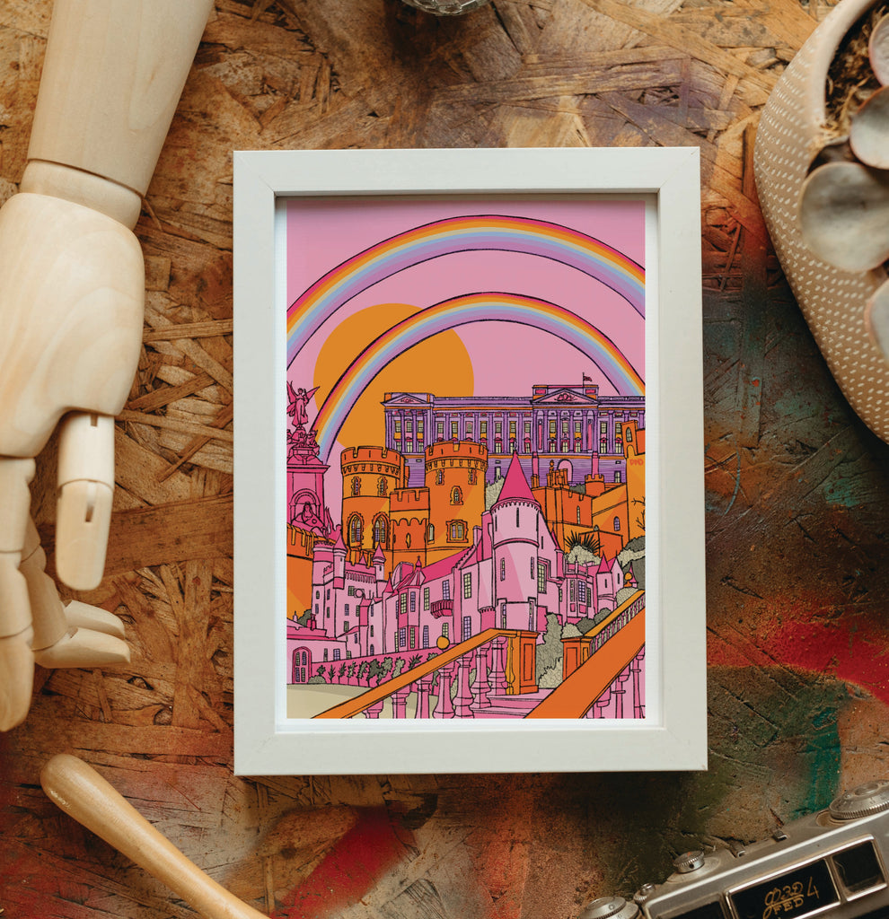 god save the queen print