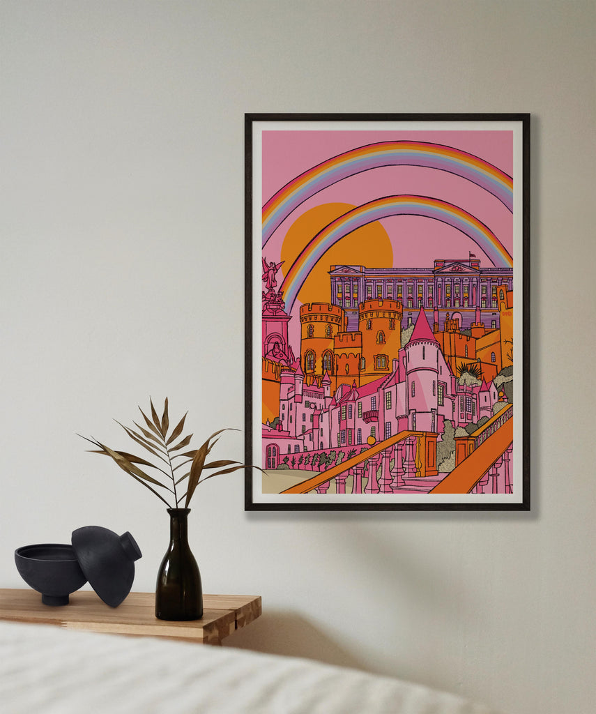 god save the queen print