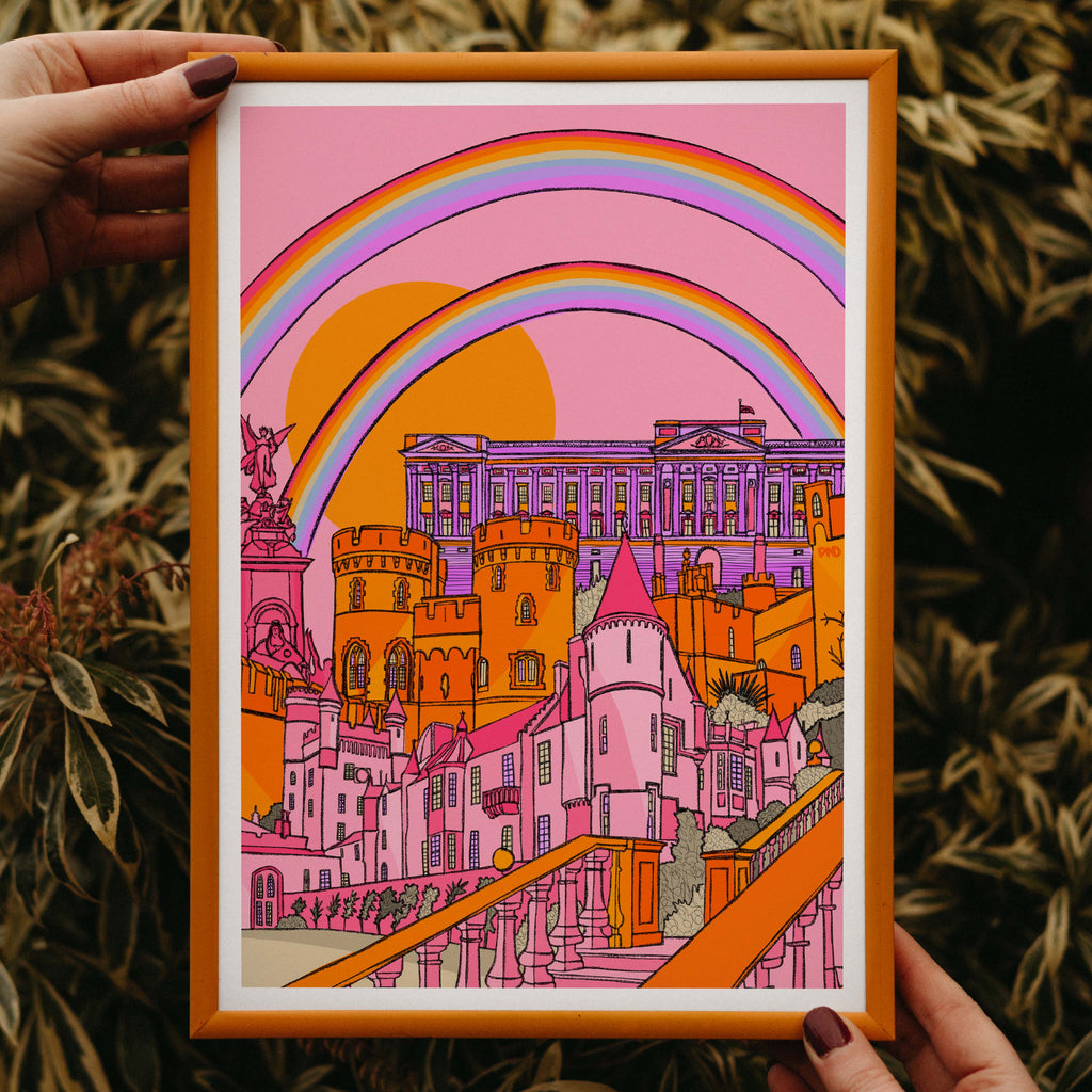 god save the queen print