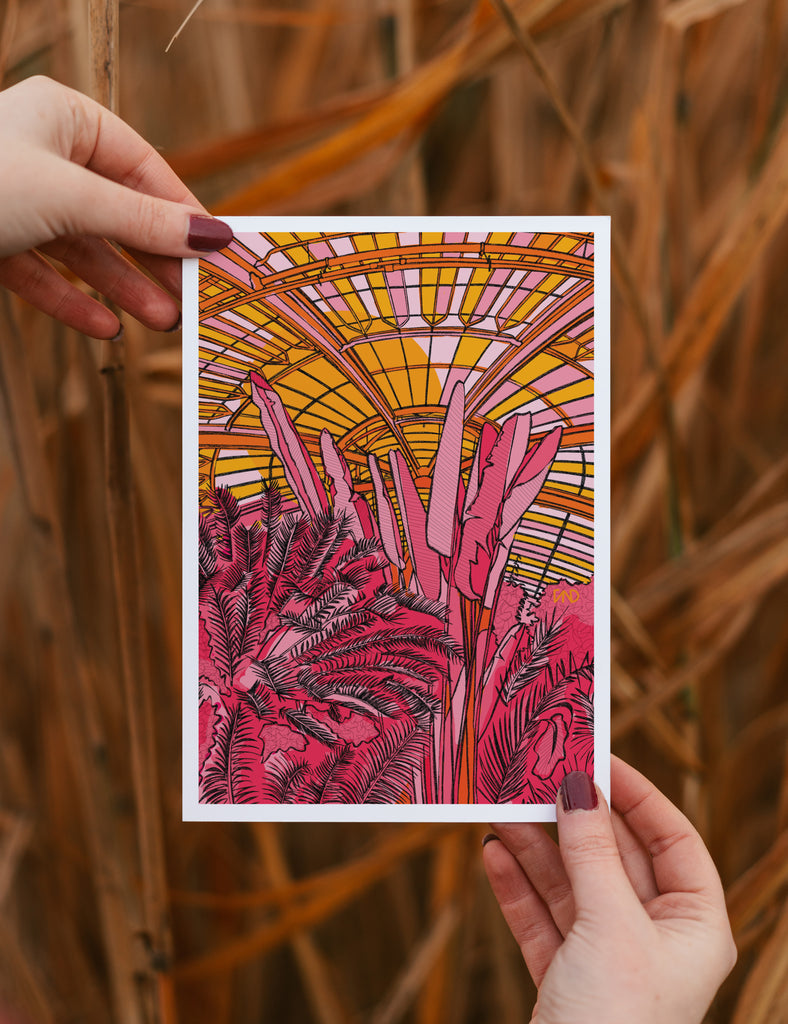 colourful botanical art