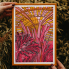 colourful botanical art