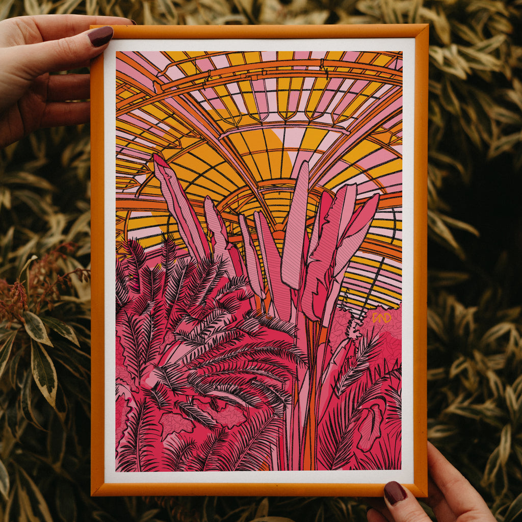 colourful botanical art