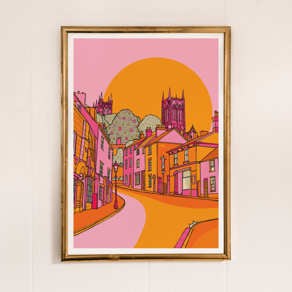 Lincoln print
