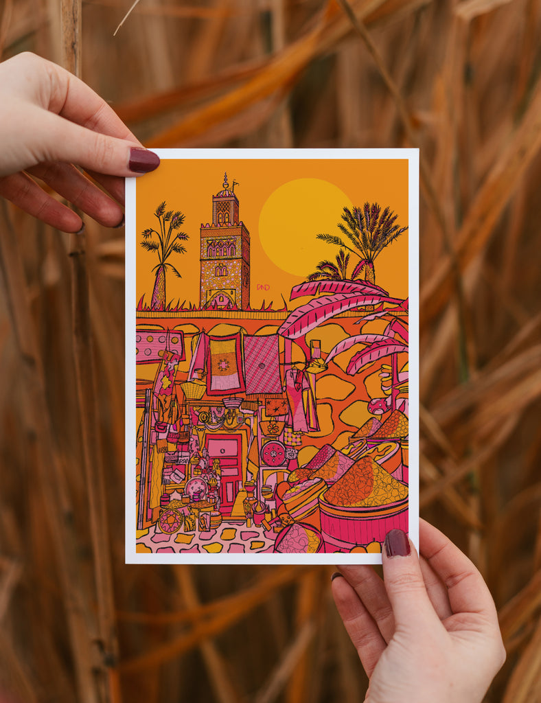 Marrakech art print