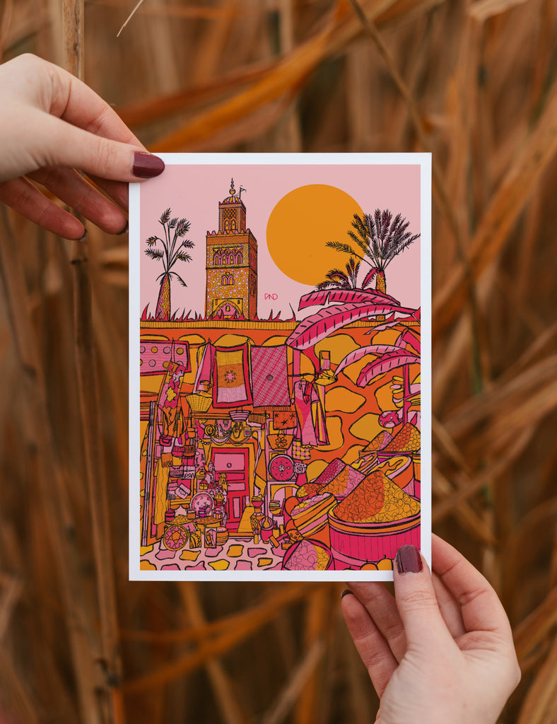 Marrakech art print