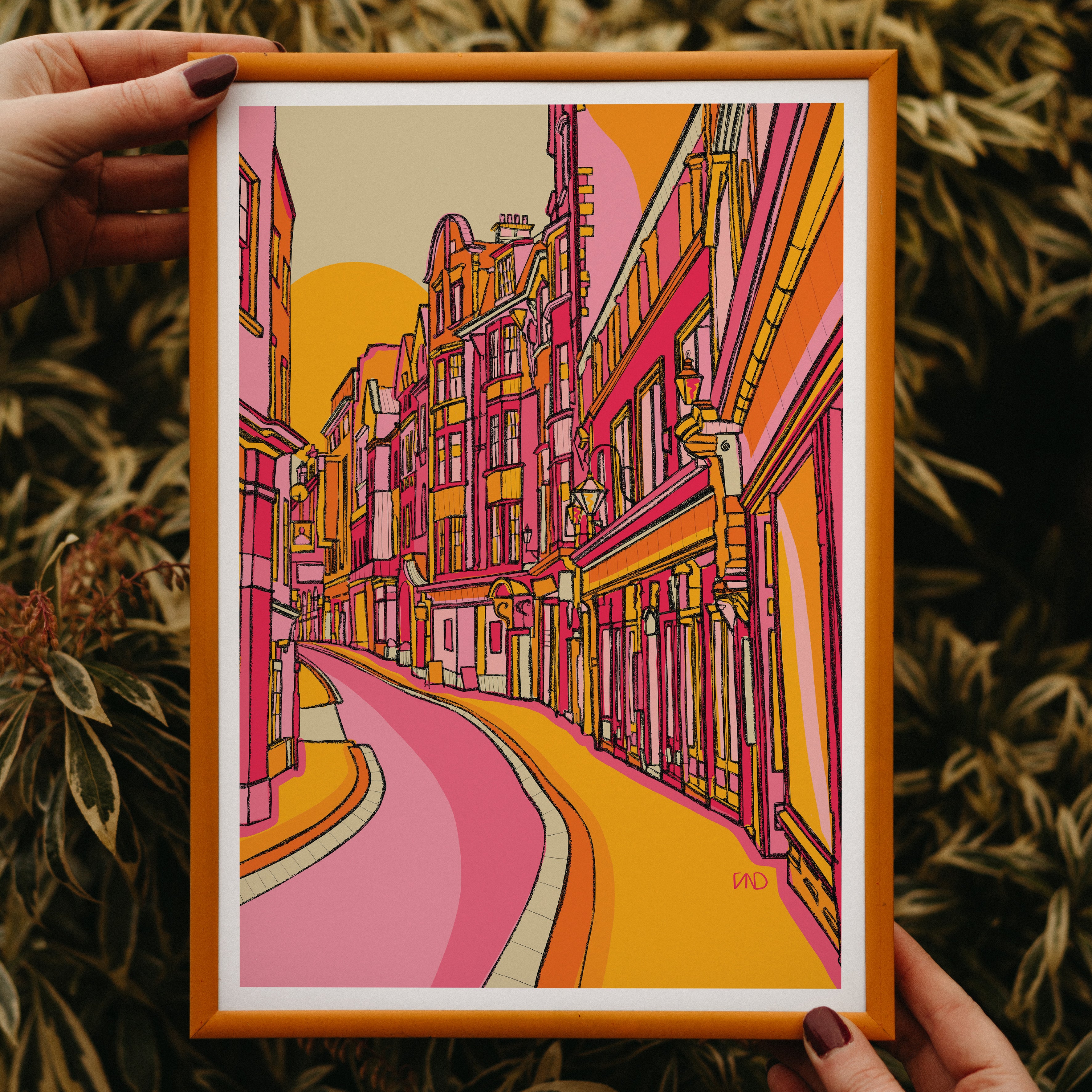 newcastle art print