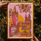 Prague art print