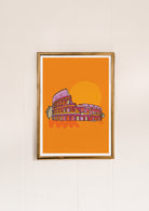 roman colosseum art print
