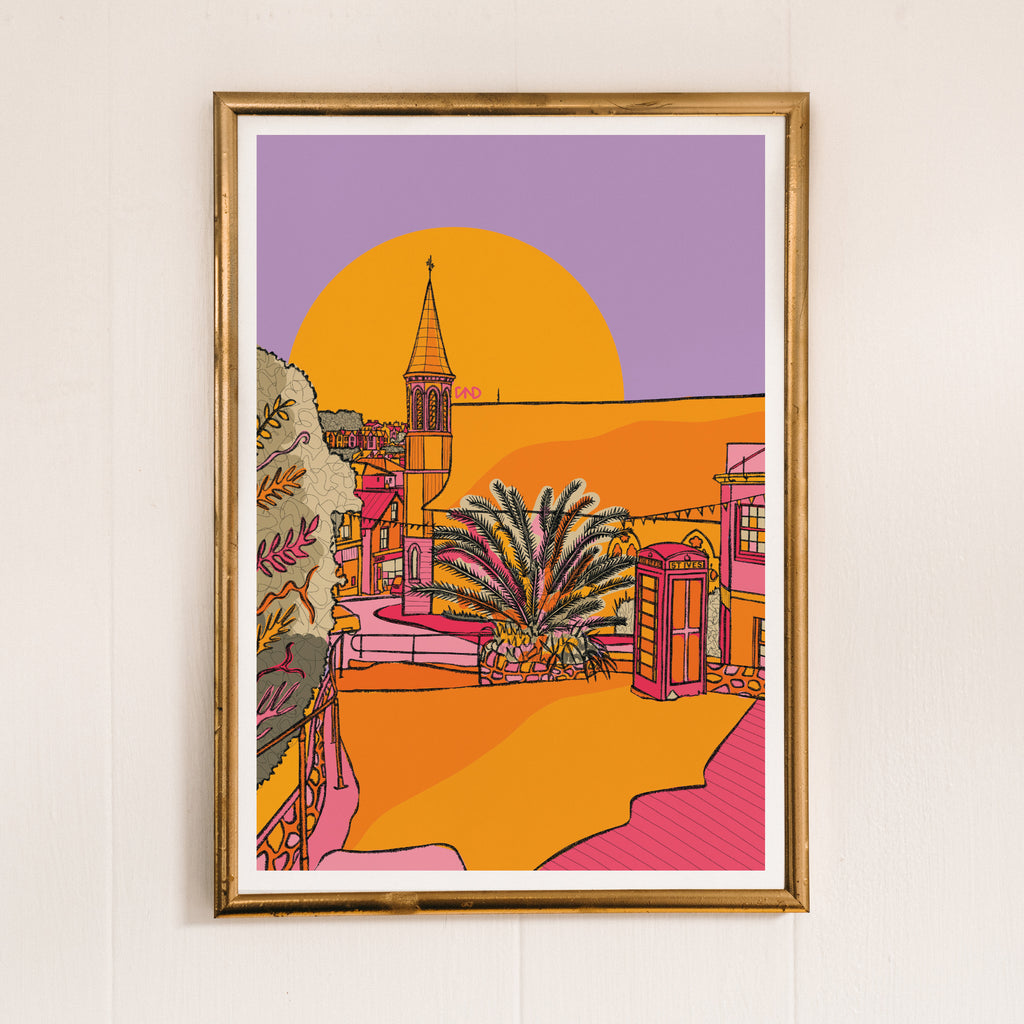 St Ives art print