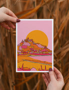 St Michaels Mount art print