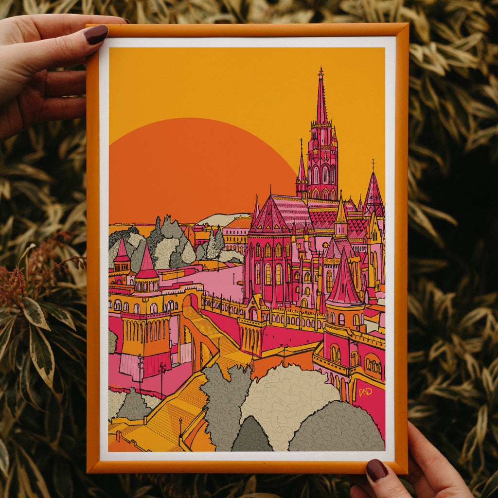 budapest art print