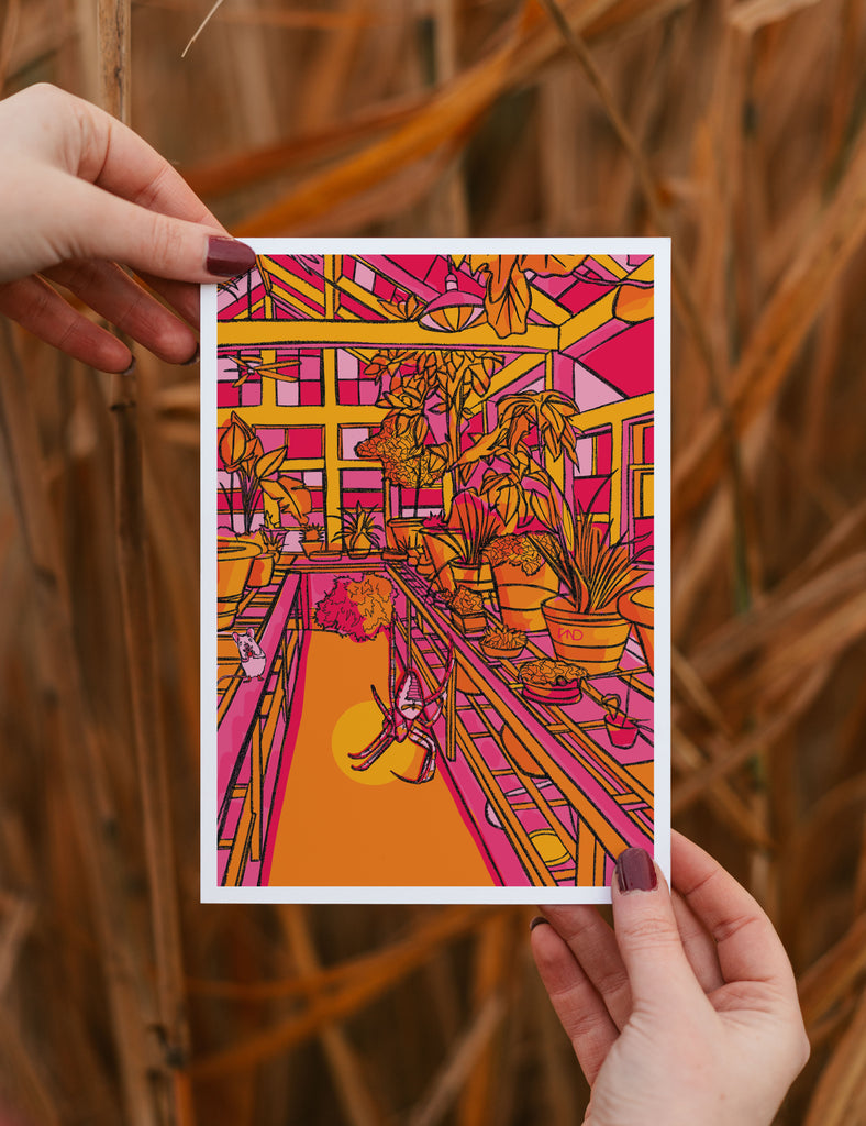 colourful living room wall art